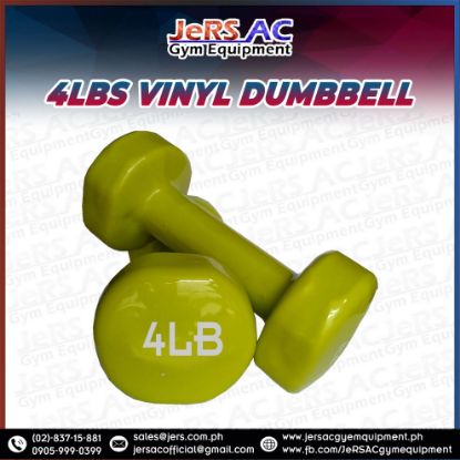 Picture of 4lbs Vinyl Dumbbell Pair