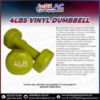 Picture of 4lbs Vinyl Dumbbell Pair