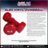 Picture of 6lbs Vinyl Dumbbell Pair