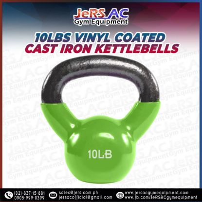 Picture of 10lbs Vinyl Coated Iron Kettlebell