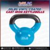 Picture of 20lbs Vinyl Coated Iron Kettlebell