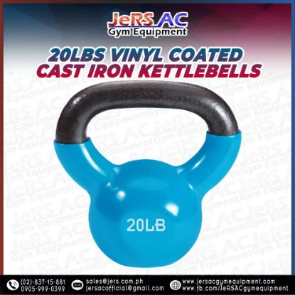 Picture of 20lbs Vinyl Coated Iron Kettlebell