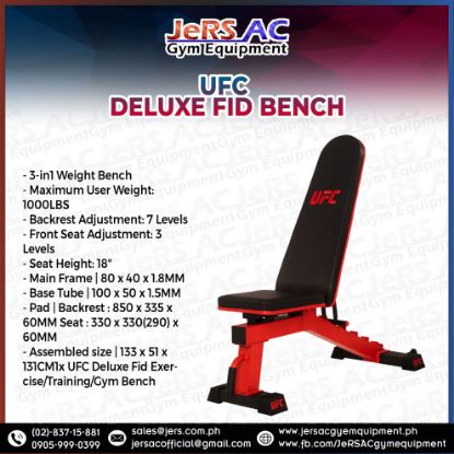 Picture of UFC Deluxe Fid Exercise/Training/Gym Bench