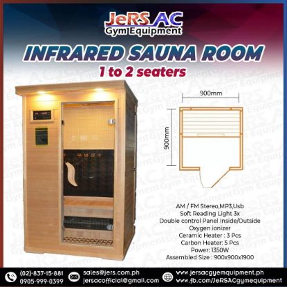 Picture of 1  to 2 Seaters infrared Sauna Room