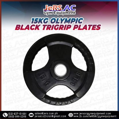 Picture of 15kg Black Trigrip Plates