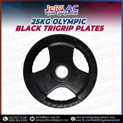 Picture of 25kg Black Trigrip Plates