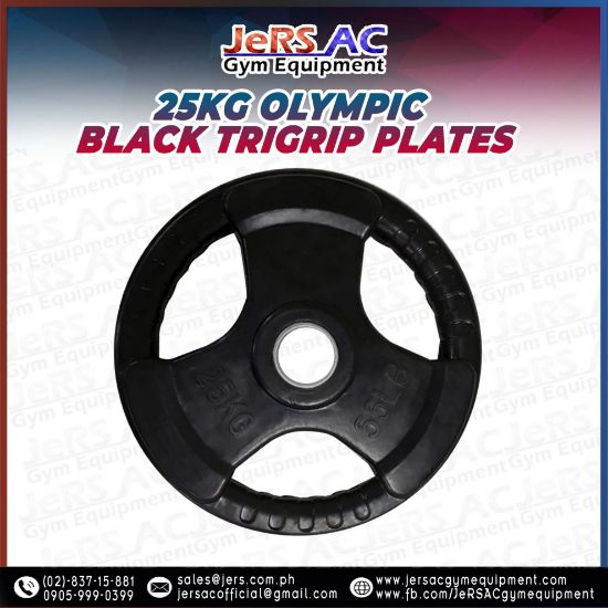 Picture of 25kg Black Trigrip Plates