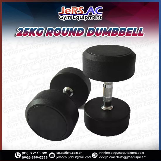Picture of 25kg Round Dumbbell