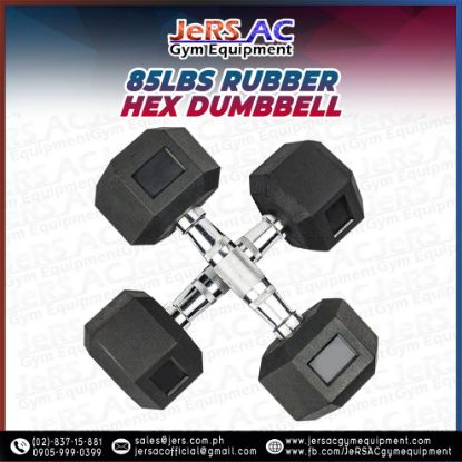 Picture of 85lbs Hex Dumbbell Pair