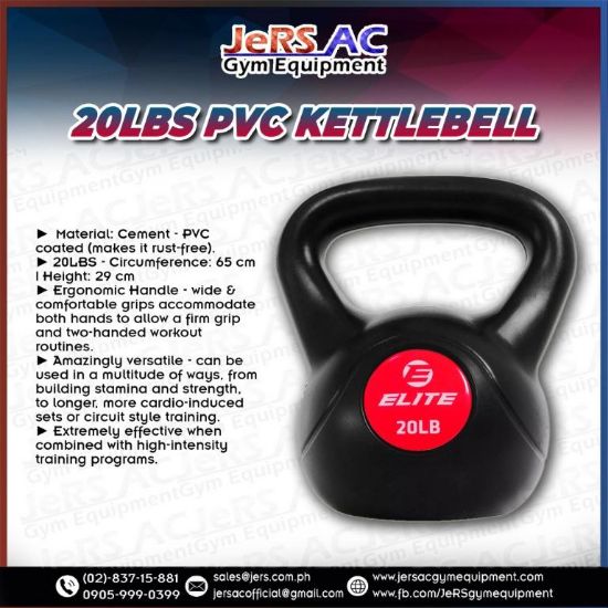 Picture of 20lbs Elite PVC Kettlebell