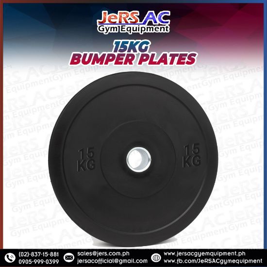 Picture of 15kg Black Bumper Plates