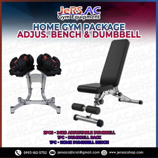 Picture of Adjustable Bench & Dumbbell